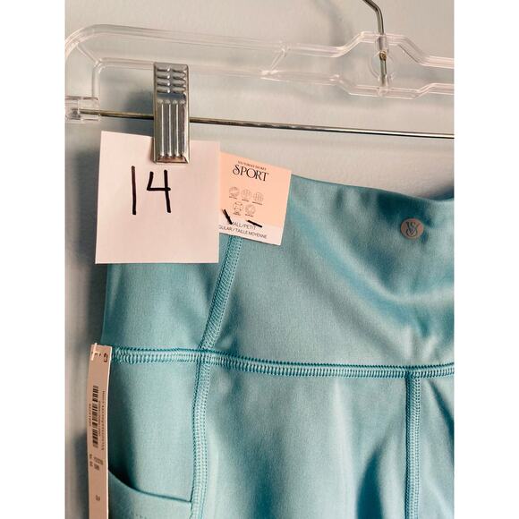 Victoria's Secret Essential Leggings High Rise Small or Medium Blue NWT - Picture 7 of 12